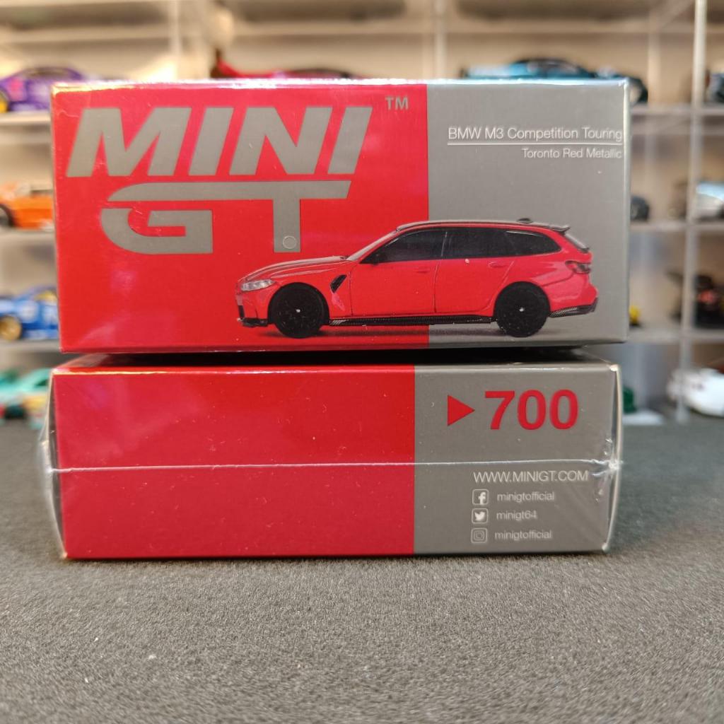 Mini GT 700 BMW M3 Competition Touring Toronto Red Metallic