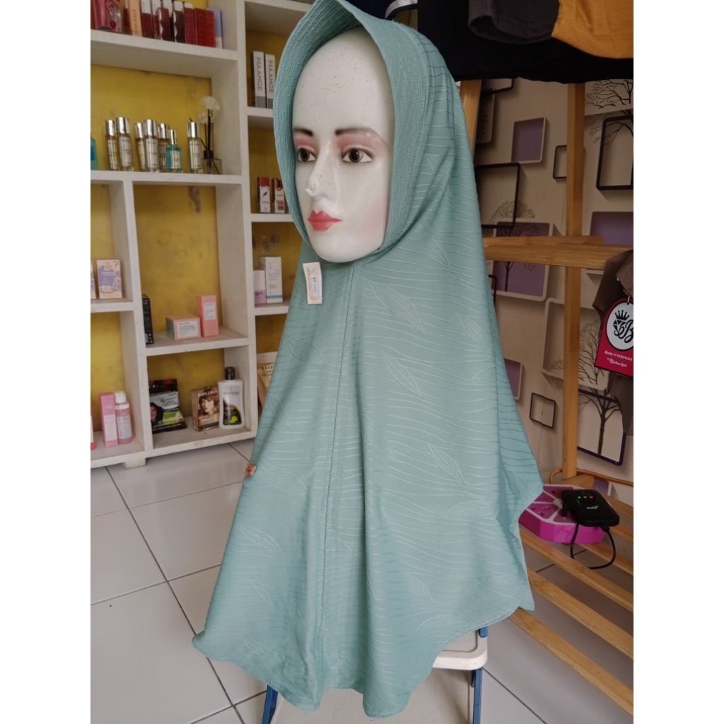Bergo Dareen Ori Kimikey Hijab SAGE - Jilbab Instan Premium