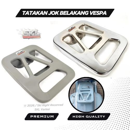 Dudukan Tatakan Plat Jok Belakang Vespa Vbb Tatakan jok belakang vespa vbb lokal