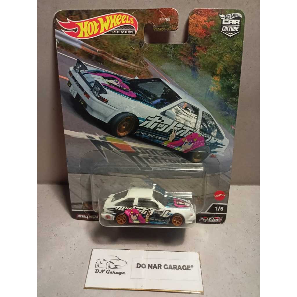 Hotwheels Premium Mountain Drifters – Toyota AE86 Sprinter Trueno