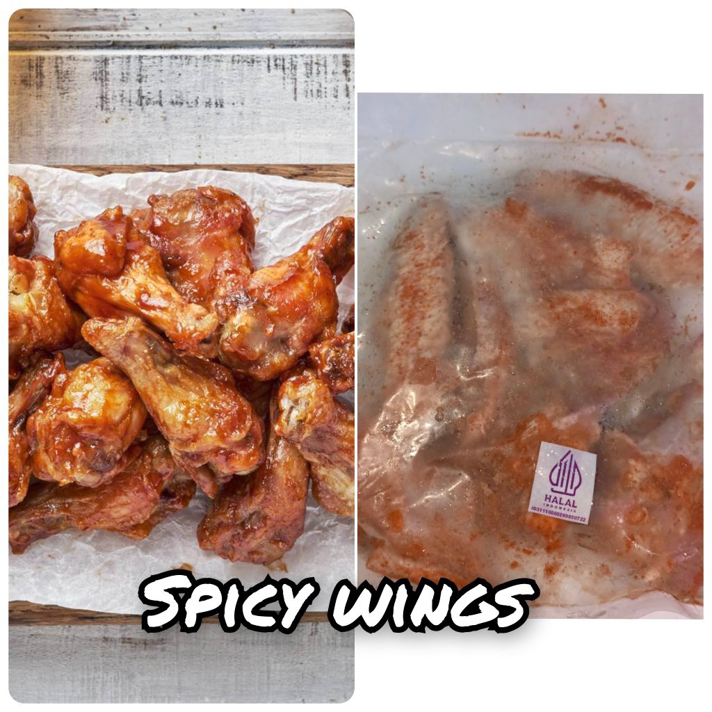 SPICY WING/SAYAP AYAM MARINASI