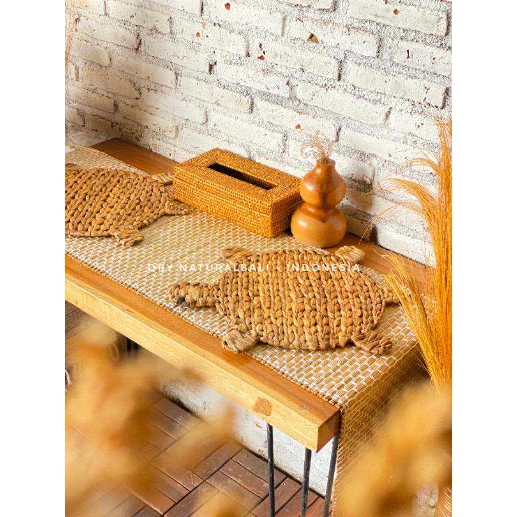 placemat Turtle Eceng Gondok