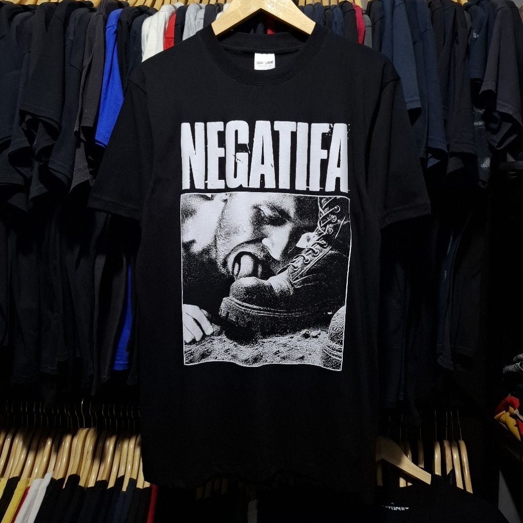 kaos band negatifa bootlicker grimloc records