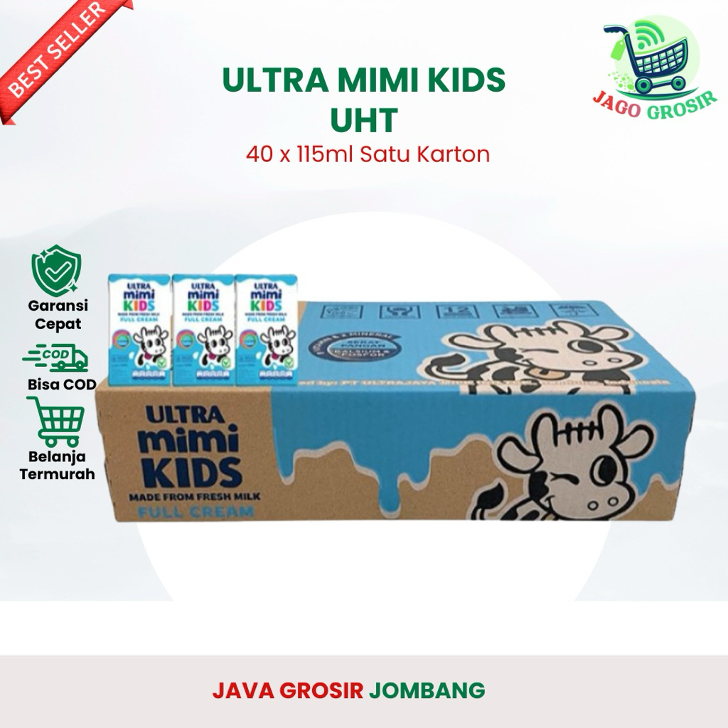 ULTRA MIMI KIDS UHT 1 KARTON || SUSU MBG || ULTRA MIMI 115ML