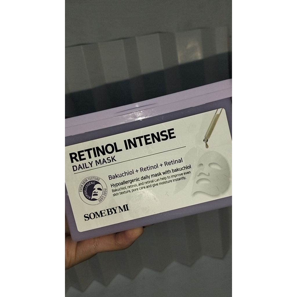 Preloved Sheet Mask Retinol Some By Mi