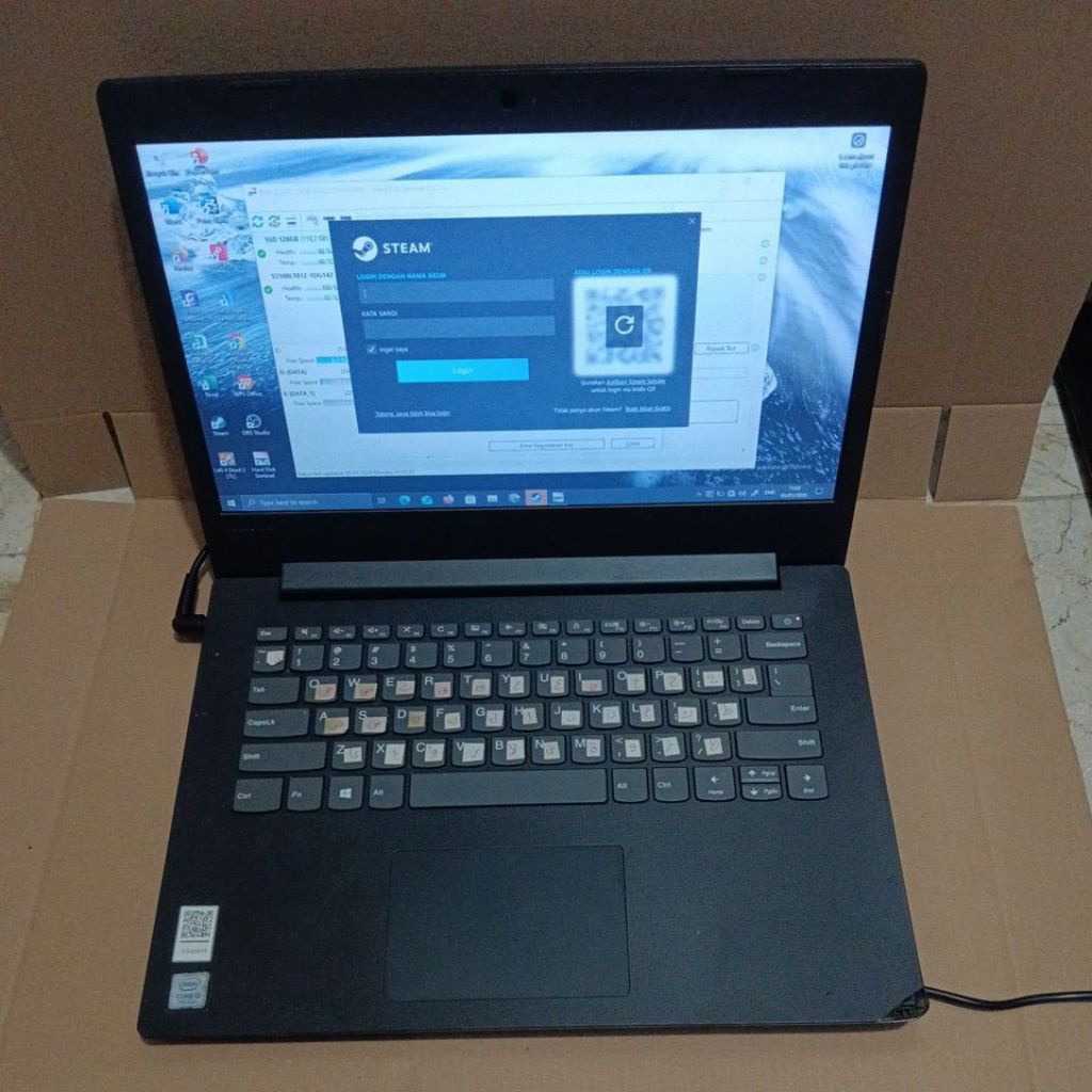 LAPTOP LENOVO IP 130 CORE I3 7020 RAM 4GB HDD 1TB
