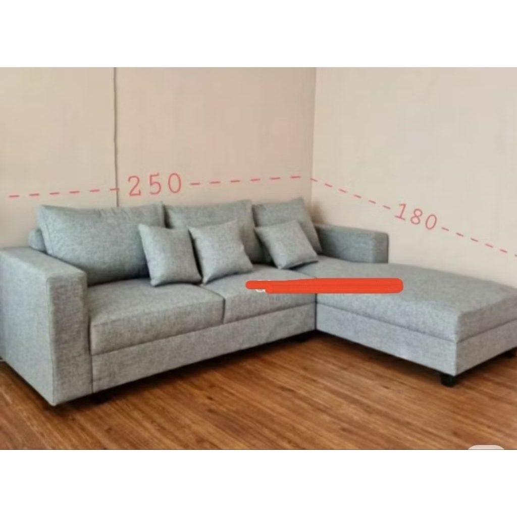 Sofa L Selonjoran Bantal Jumbo