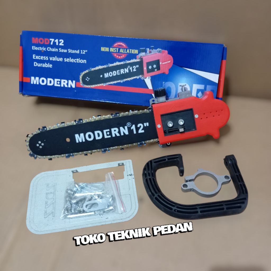 MODERN ADAPTOR ADAPTER BRACKET CHAINSAW CHAIN SAW GERINDA 12" MOD712
