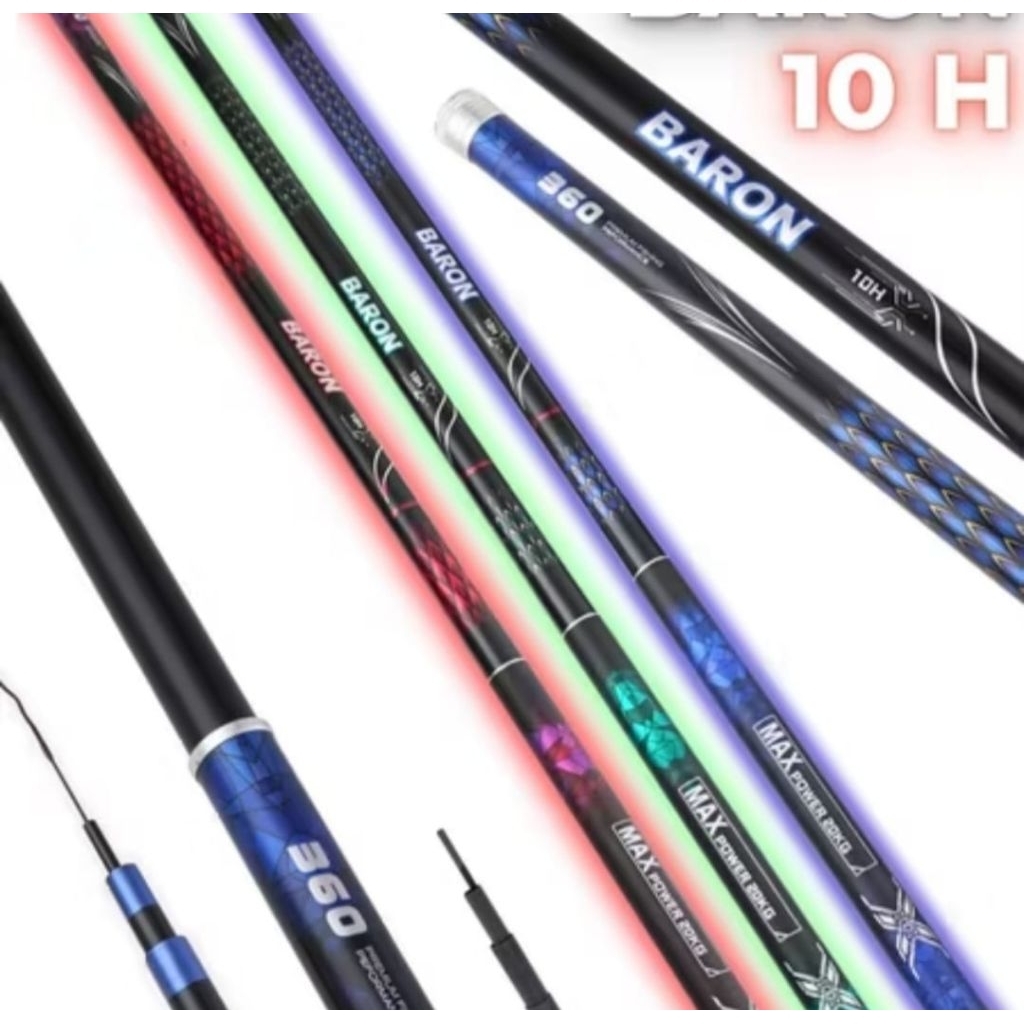 Joran Tegek Fukushima Baron 10H Kaku Kuat dan full Carbon
