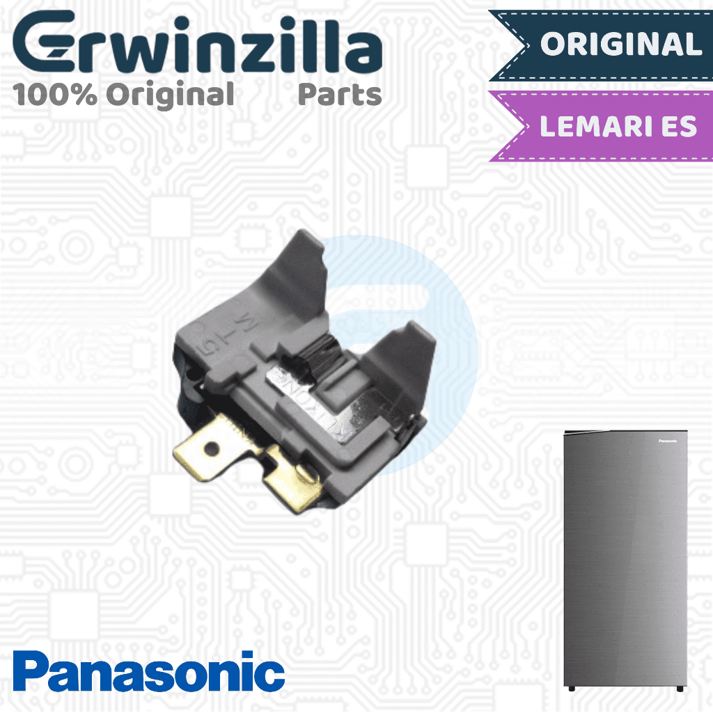 Overload OLP Motor Protector Compressor Kompresor Kulkas Lemari Es Panasonic Original