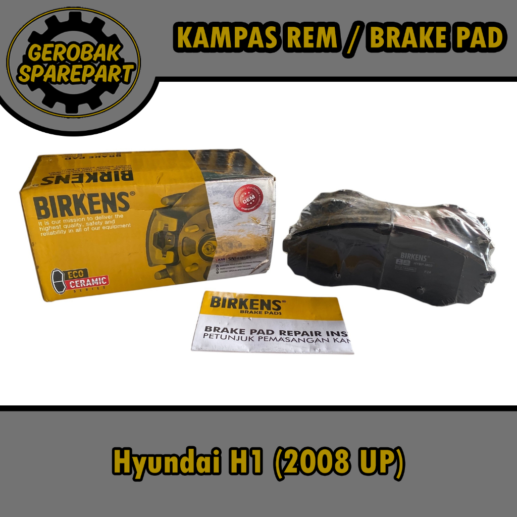 Kampas Rem Brake Pad Depan - Hyundai H1 (2008 Up) Birkens