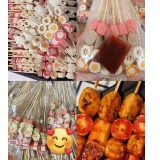 sate seafood isi 10 tusuk free saos