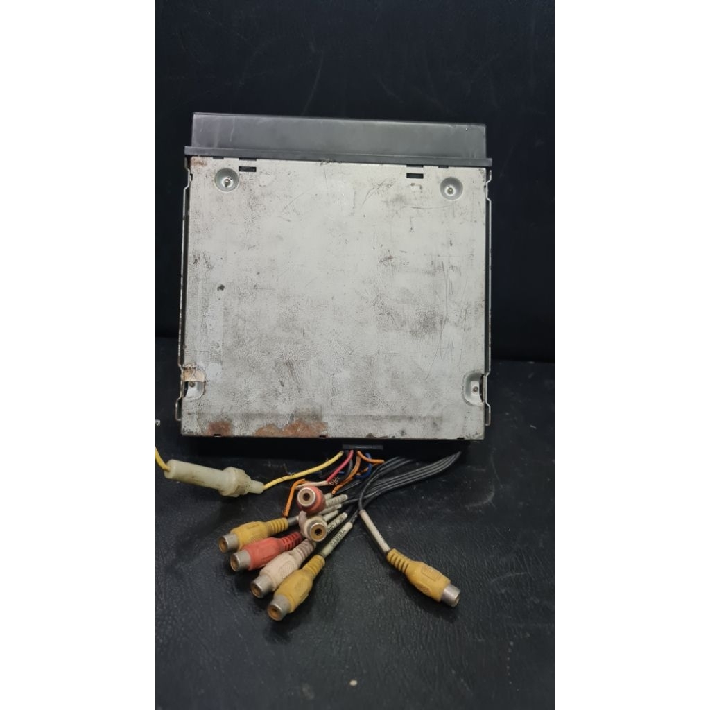 TV indash audio mobil jadul ORIS DV-769T/N kondisi untested rusak