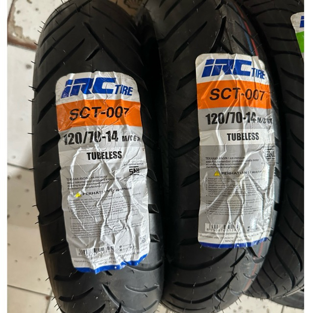 Ban IRC 120/70/14 SCT-007 Ban belakang Vario 160