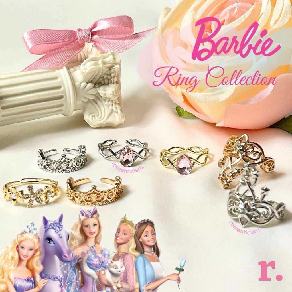 romanticism. Barbie Princess Ring - Cincin Wanita Princess Aksesoris Swan Lake