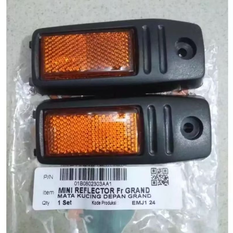 WIN Mini Reflektor Reflector Lampu Fr Mata Kucing Depan Set Honda Grand - Legenda - Impressa ( MINI 