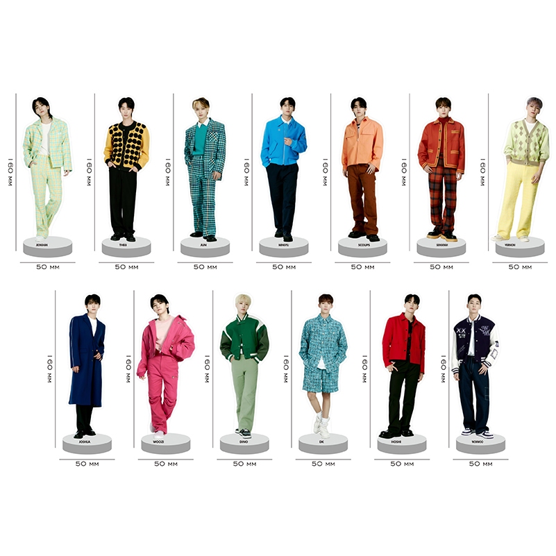 Standing Figure Akrilik Seventeen World Tour Follow Japan