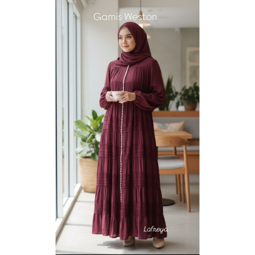 gamis westone kancing 1000