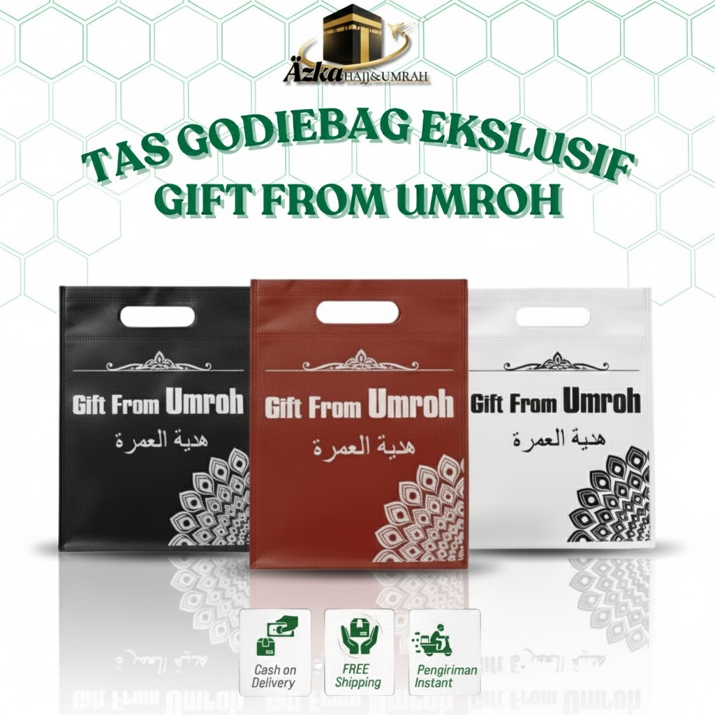 GOODIEBAG / TAS HAJI DAN UMROH / KEMASAN OLEH-OLEH HAJI & UMROH TAS EXLUSIVE