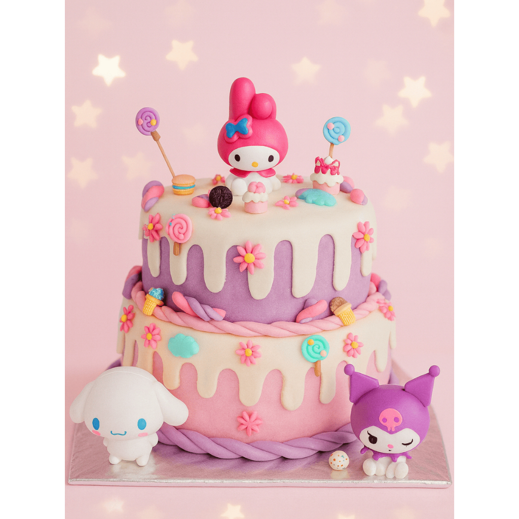 Kue Ulang Tahun 2 Tingkat Lapis Surabaya Wisman – Diameter 24 & 20 cm | Free Pita & Kartu Ucapan | D