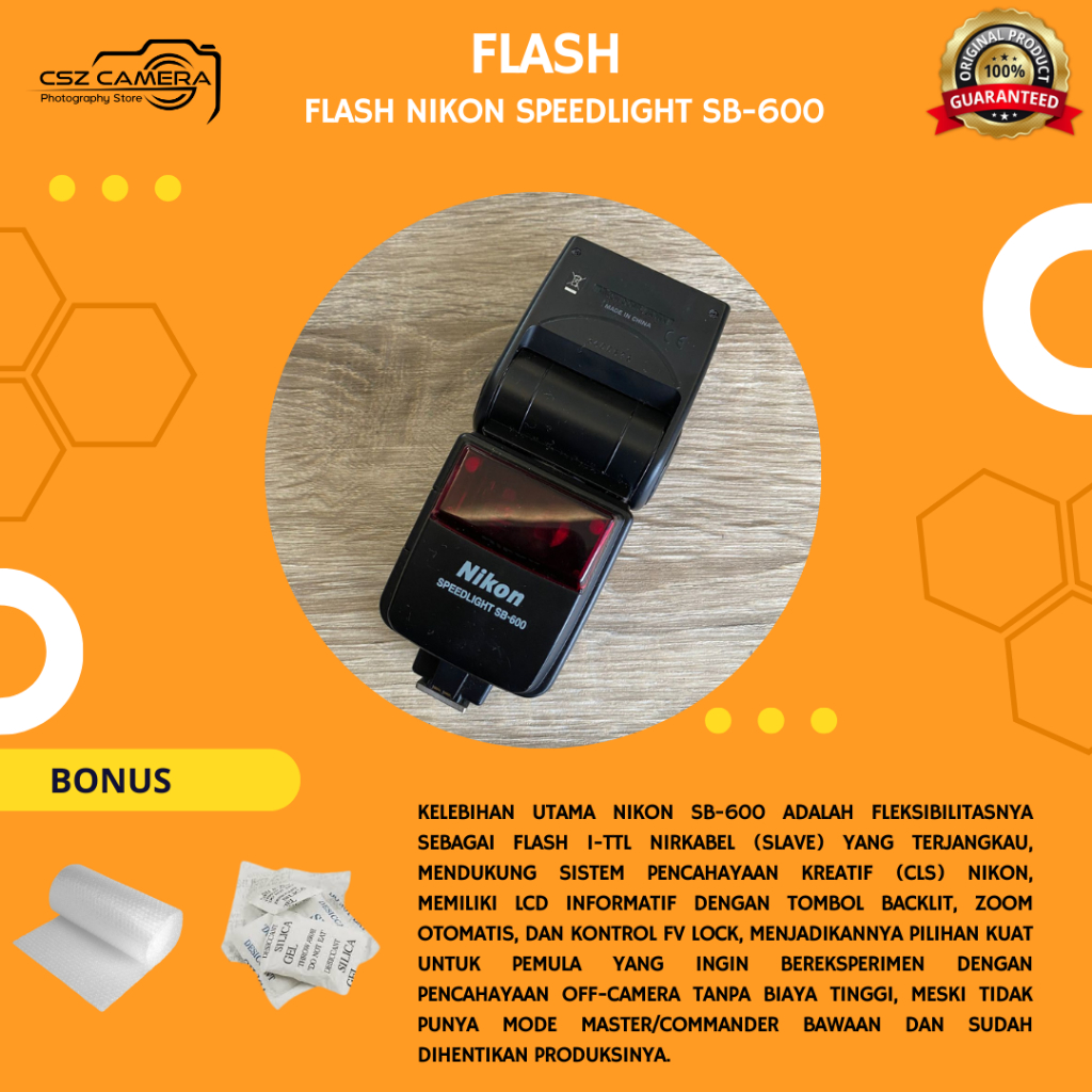 Flash Nikon Speedlight SB-600