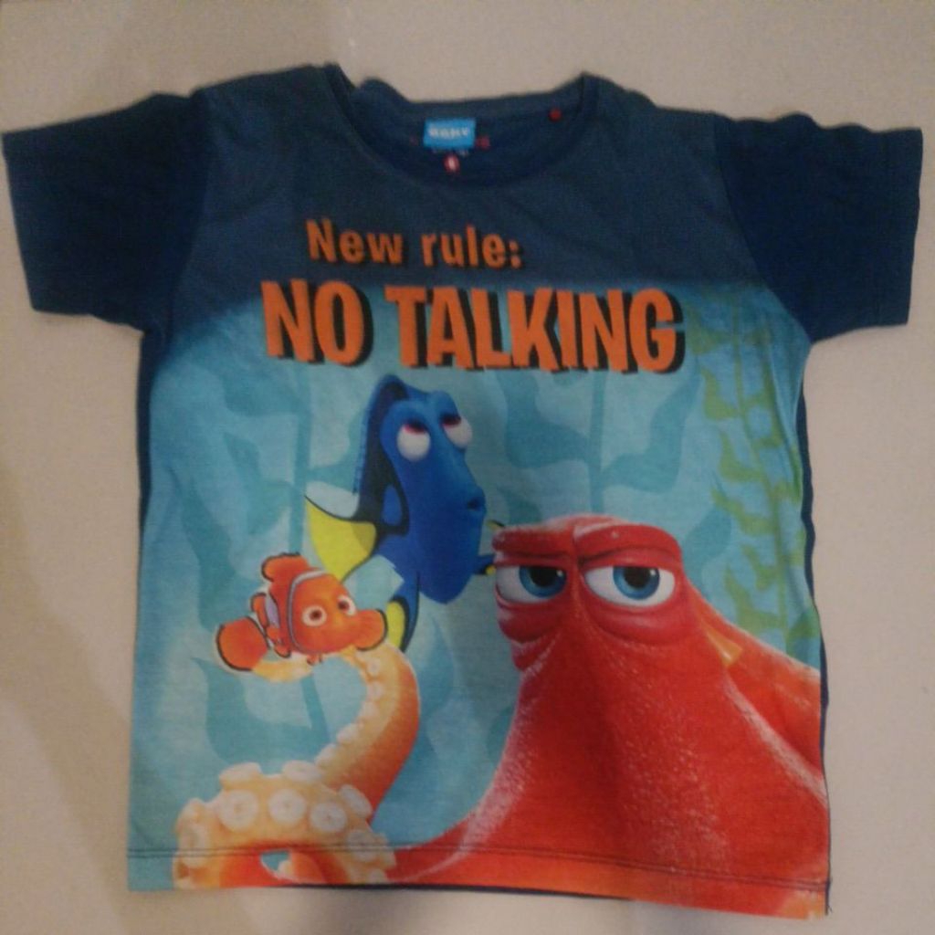 kaos anak laki-laki sz 6 merk Disney DORY preloved kisaran anak 6-7th