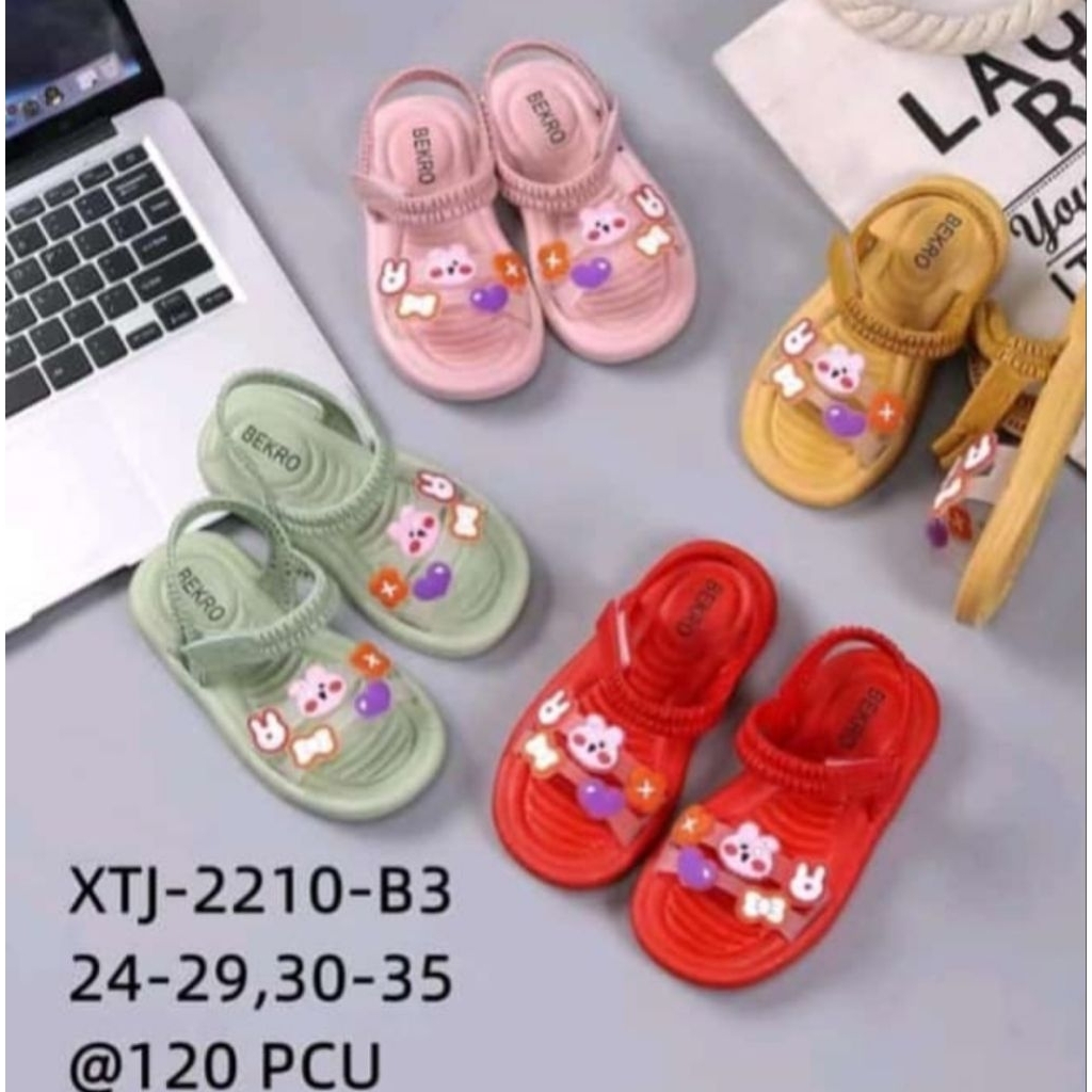 Sandal anak perempuan sandal tali bts lucu lebaran