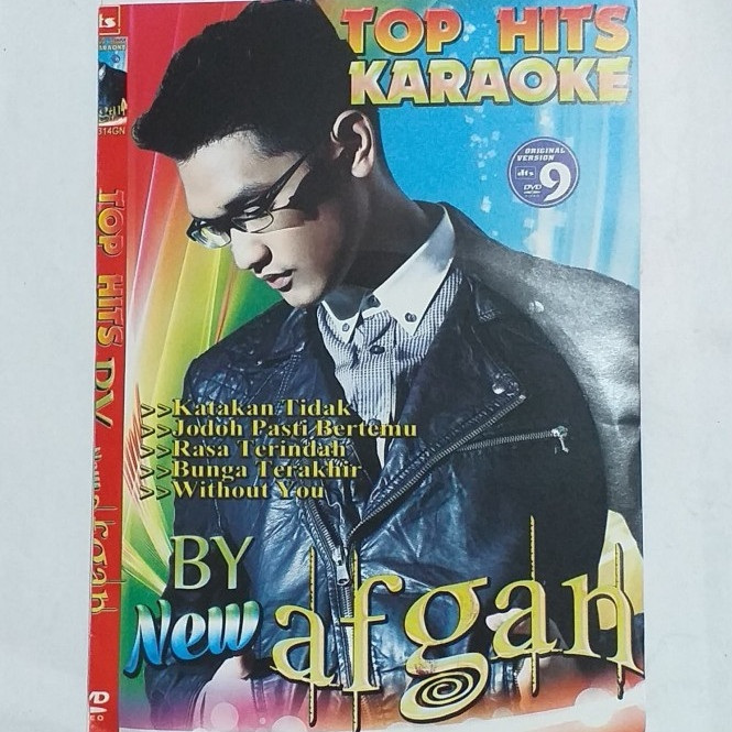 Kaset DVD Karaoke Afgan Collection Hits Terbaik