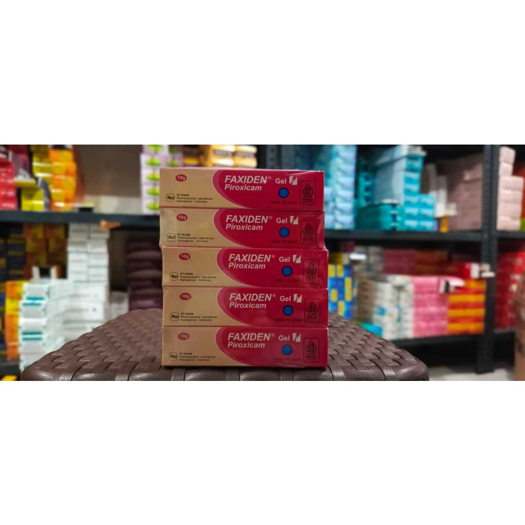 FAXIDEN GEL 10 GRAM TUBE