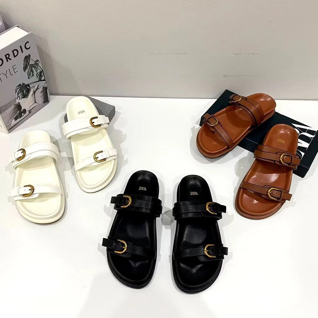 sandal CK-FR charles&keith flat