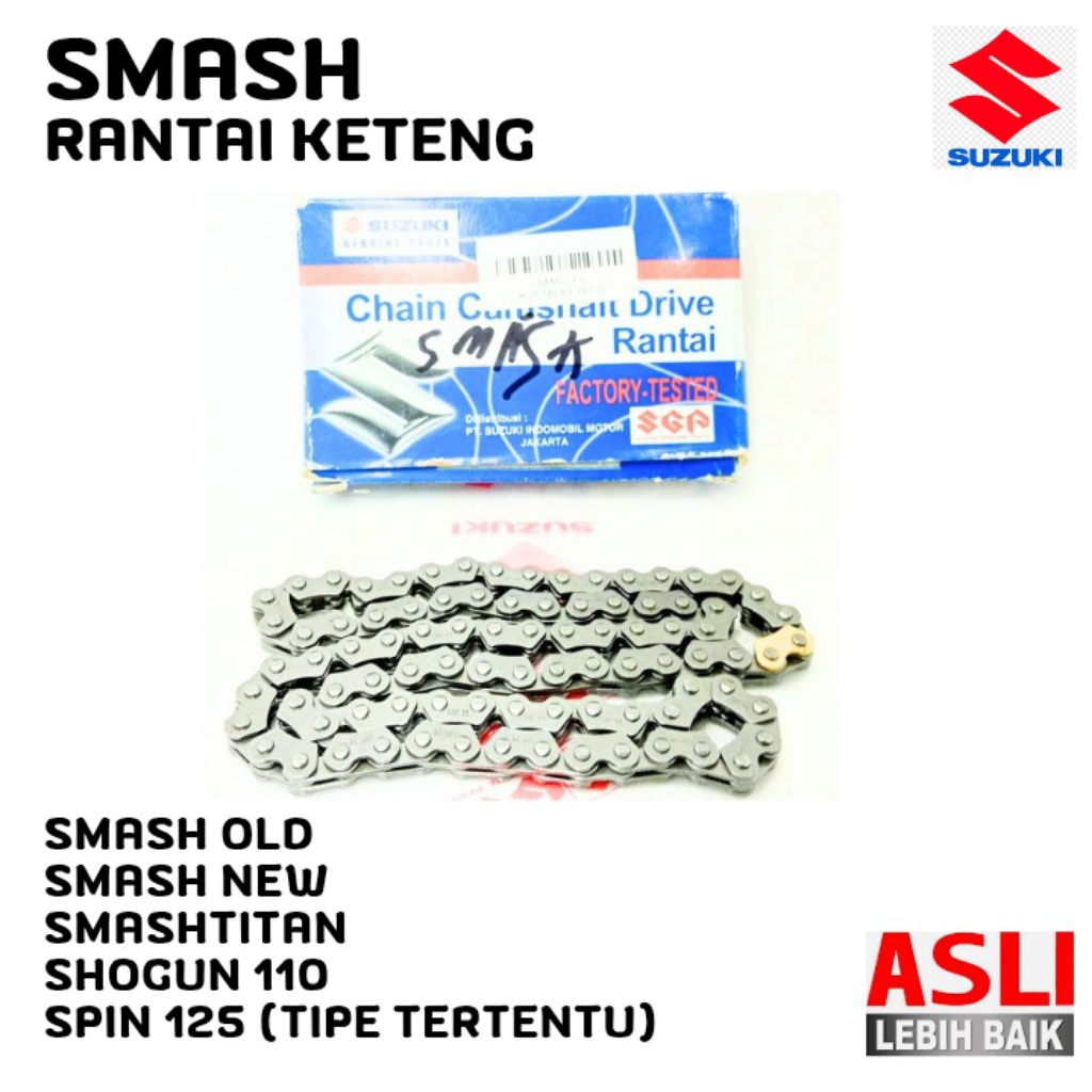 SMASH ORIGINAL RANTAI KETENG SUZUKI SMASH 110, RANTAI KETENG SUZUKI SMASH OLD,RANTAI KETENG SUZUKI S