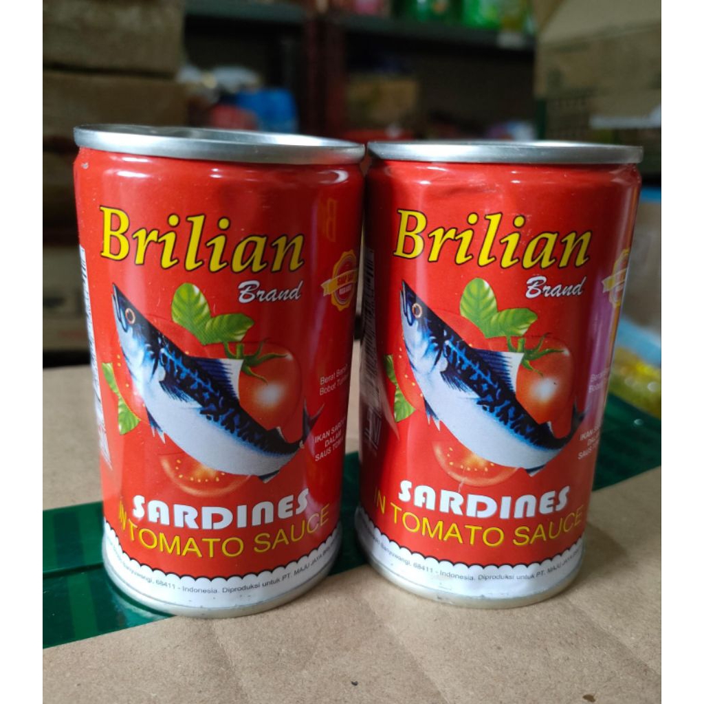 brilian sarden kaleng 155g