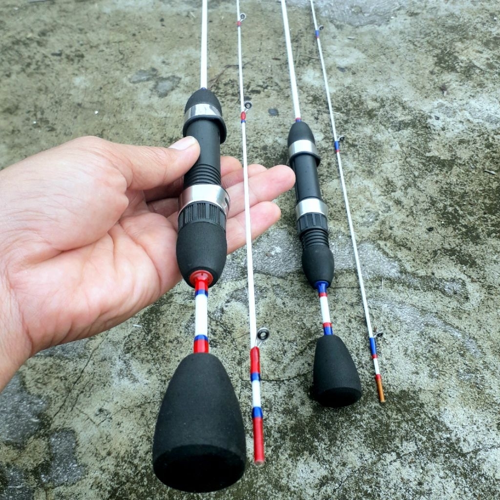 Joran micro fishing super lentur 150cm 2 section japan style