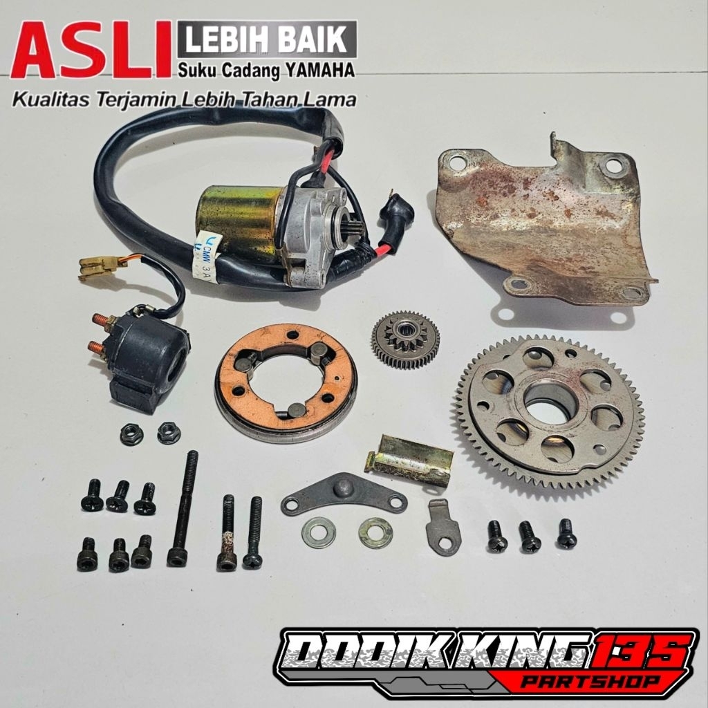 PAKET DINAMO STATER SET F1Z F1ZR FIZR ORIGINAL YAMAHA CABUTAN MOTOR