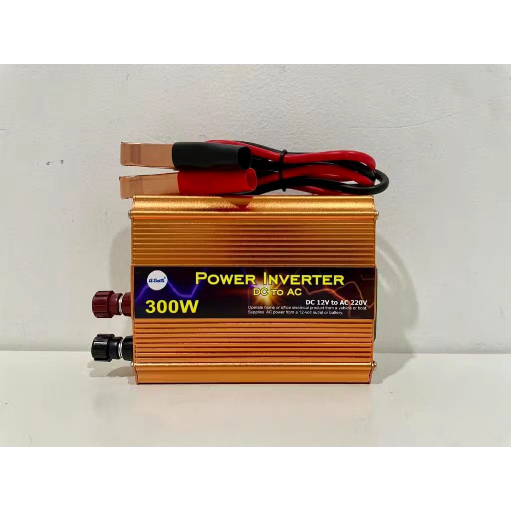 DC to AC Power Inverter 300W 12V / Power Inverter 300 Watt  DC 12 Volt Inverter 300 W DC 12V to AC 2