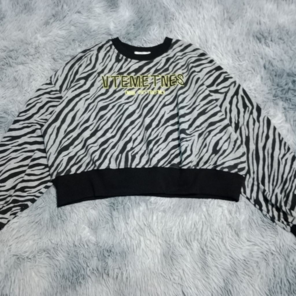 Crewneck CropTop Leopard