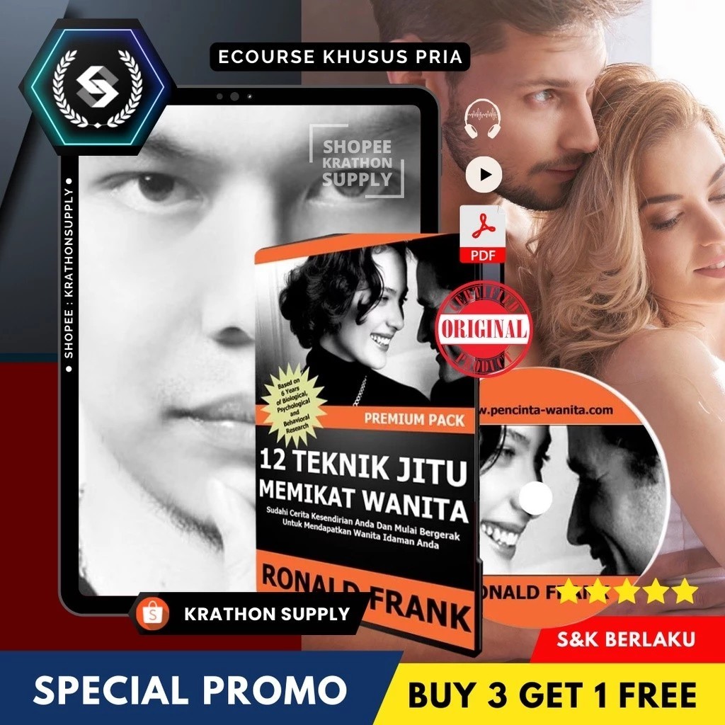 12 Teknik Jitu Memikat Wanita Idaman Anda - Ronald Frank- (bahasa Indonesia)