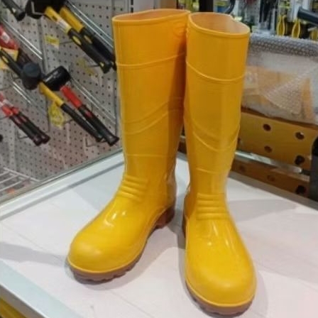 Sepatu safety boots KRISBOW-kuning Shoes