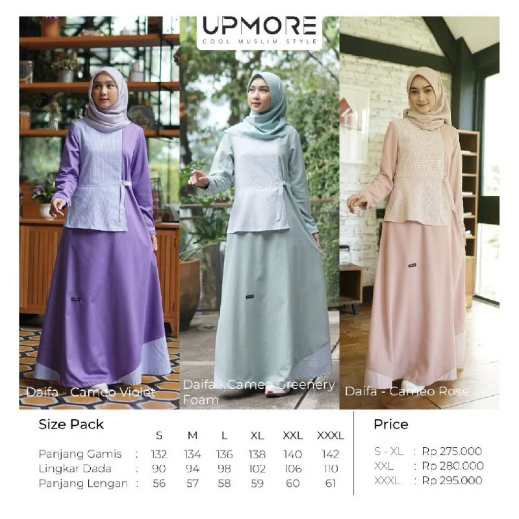 PROMO GAMIS UPMORE DAIFA