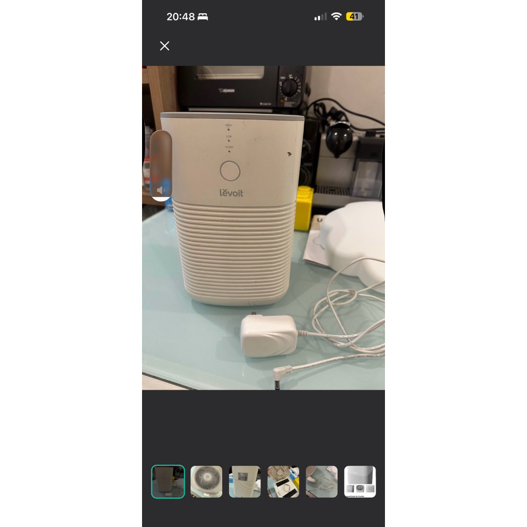 preloved Levoit air purifier