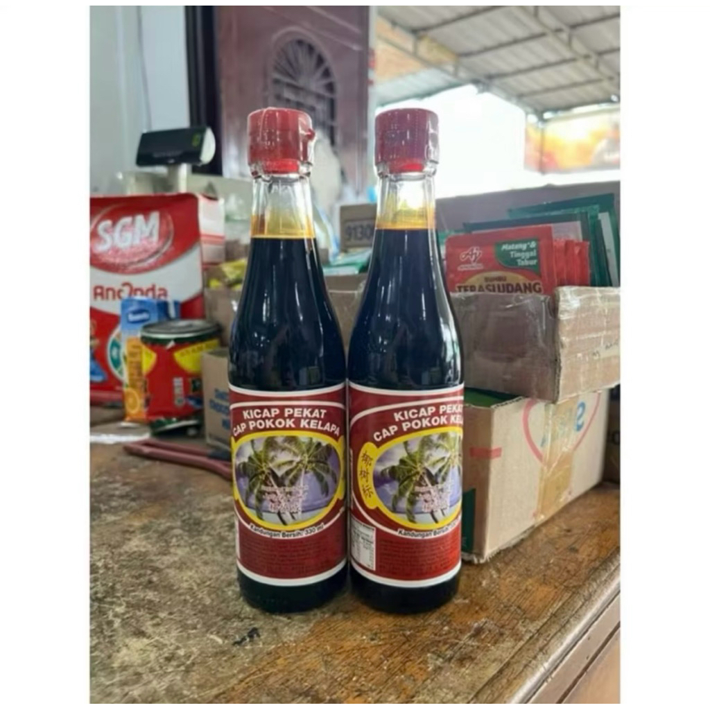 KECAP ASIN CAP KELAPA ASLI MALAYSIA 100 % ORIGINAL - KECAP ASIN MALAYSIA - KECAP ASIN IKAN - KECAP K