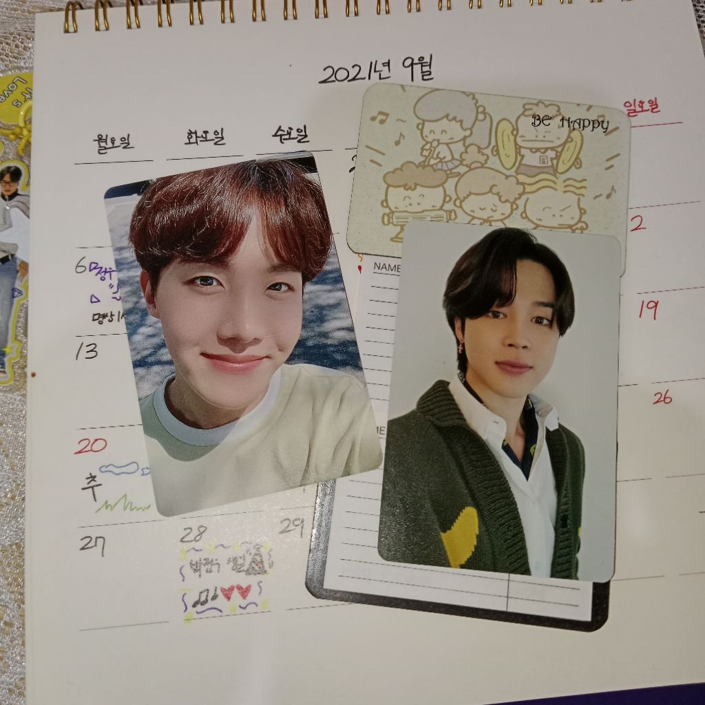 [OFFICIAL] photocard dicon 2021 x BTS jimin jhope selca ver