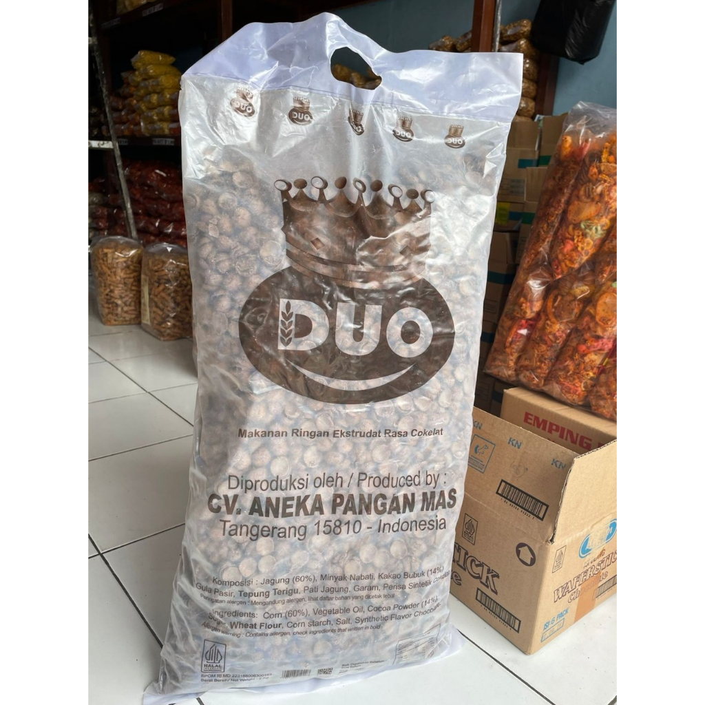 1 BAL KOKO KRUNCH DUO 2 KG / COCO CRUNCH MAKANAN RINGAN EKSTRUDAT RASA COKELAT