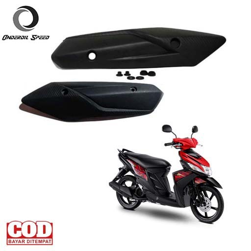 Tutup Knalpot Mio M3 Cover Knalpot Mio M3