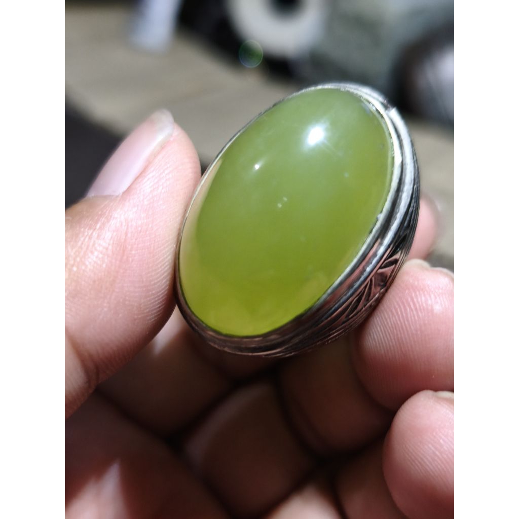 batu cincin sungai Dareh pucuk pisang