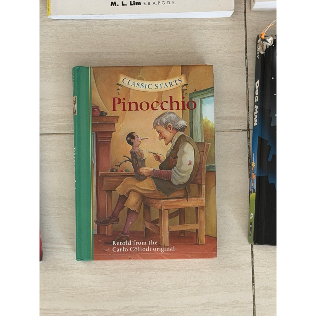 preloved pinocchio classic starts retold from the carlo collodi original