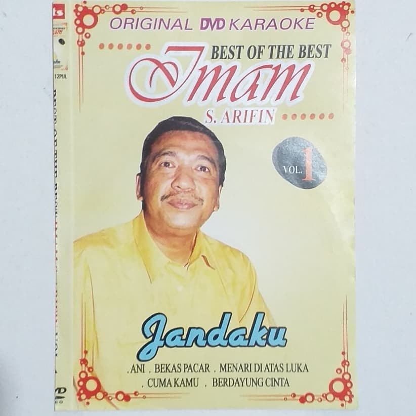 Kaset Video Karaoke Dangdut Imam S Arifin Best Colletion Hits