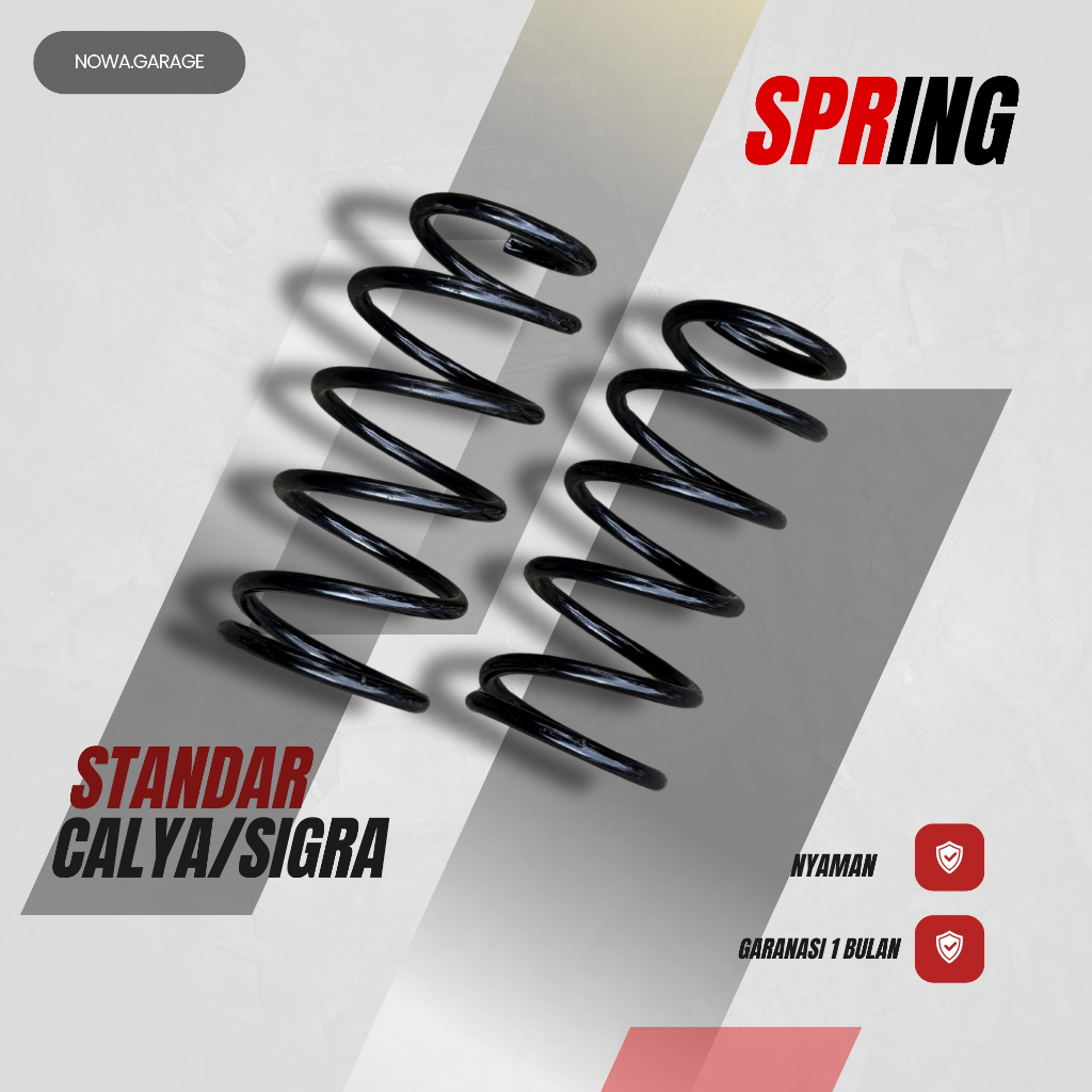 Per Mobil Belakang PNP Calya Sigra / Per keong Calya Sigra ANTI AMBLAS