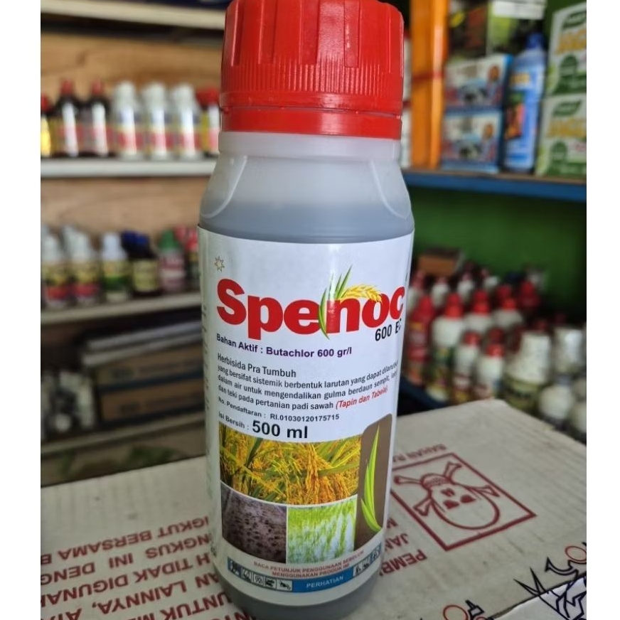 SPENOC 600EC HERBISIDA SELEKTIF PRA TUMBUH TANAMAN PADI