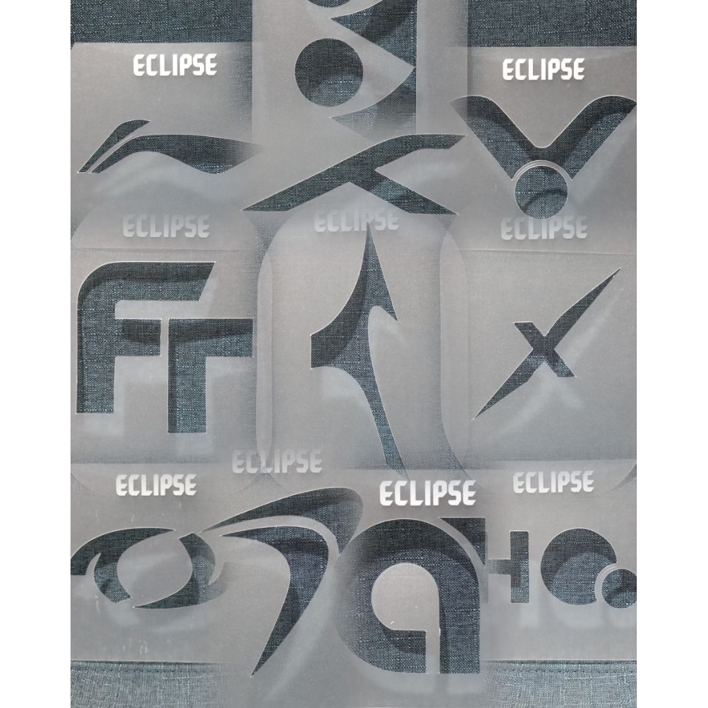 STENCIL CARD MIKA CETAKAN LOGO SENAR RAKET BADMINTON